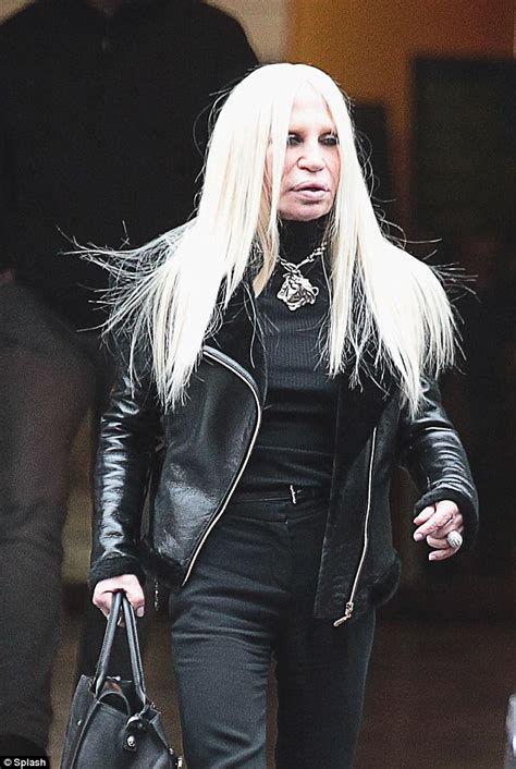 donatella no makeup